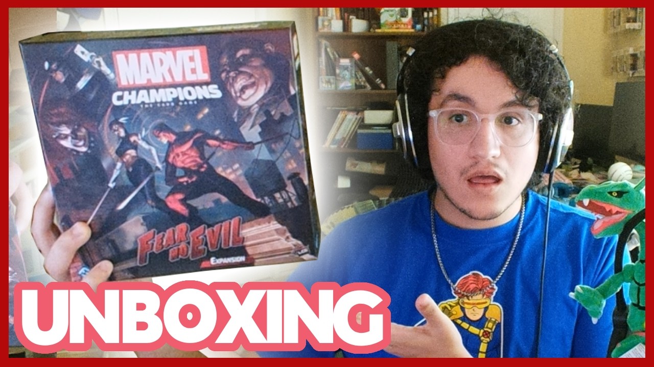 Fear No Evil Expansion UNBOXING - HEROES ONLY (Marvel Champions)