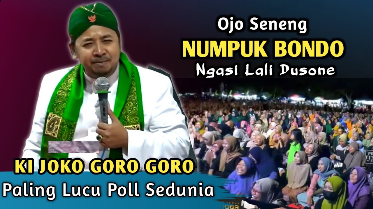 Ki JOKO GORO GORO TERBARU 2026 | GOLEK PERKORO | PENGAJIAN LUCU 