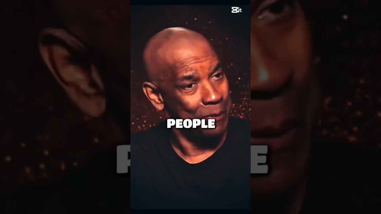 Nobody is coming to save you Denzel Washington motivational speech