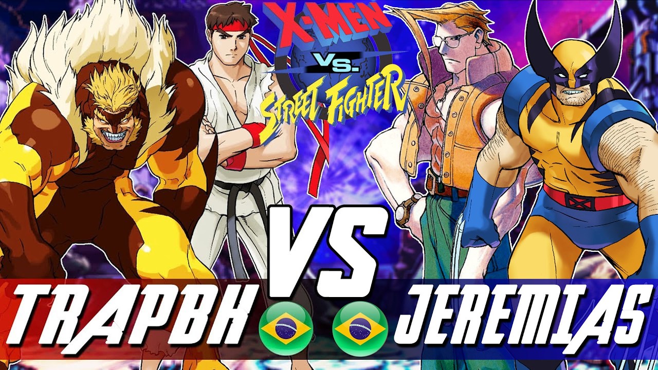 X-Men Vs Street Fighter:🔥TRAP-BH2 Vs Jeremias🔥| High Level Gameplay.
