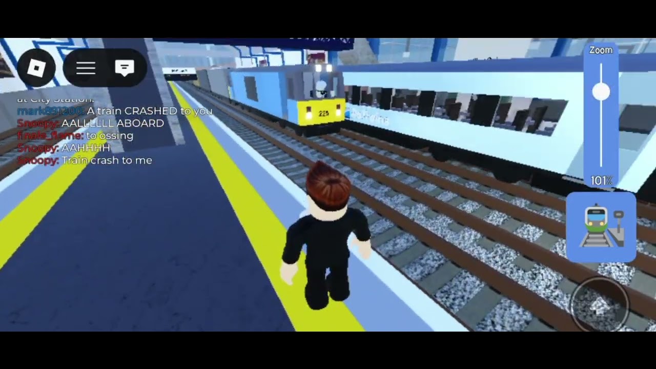 Trains (again) and ran someone over and a train crashed to other train