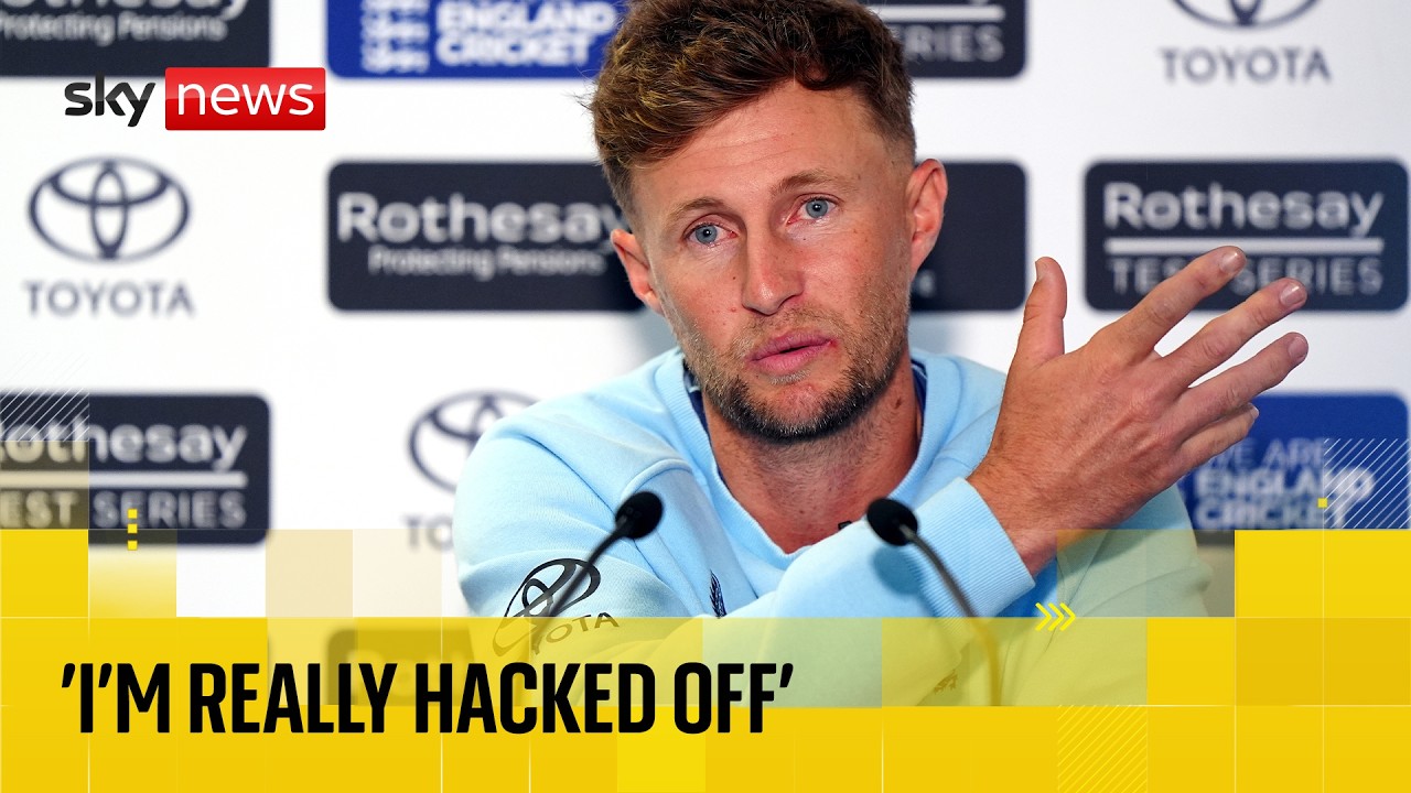 Капитан сборной Англии по крикету отвечает на вопросы после исключения Карса из-за инцидента в но...