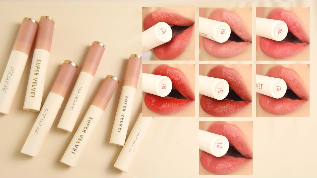 FOCALLURE Velvet Matte Lipstick | LUNA