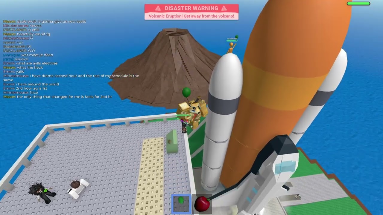 Playing natural disasters
