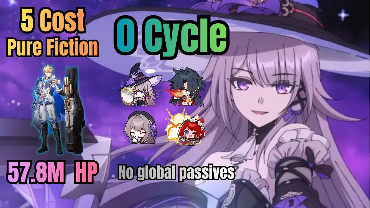 Zero Damage Taken? Pseudo 0 AV E0 THerta 0 cycles Gepard in Pure Fiction
