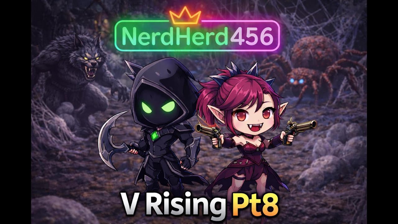 V Rising Part 8 Pristine Hide, Werewolves, and One Very Angry Spider Queen