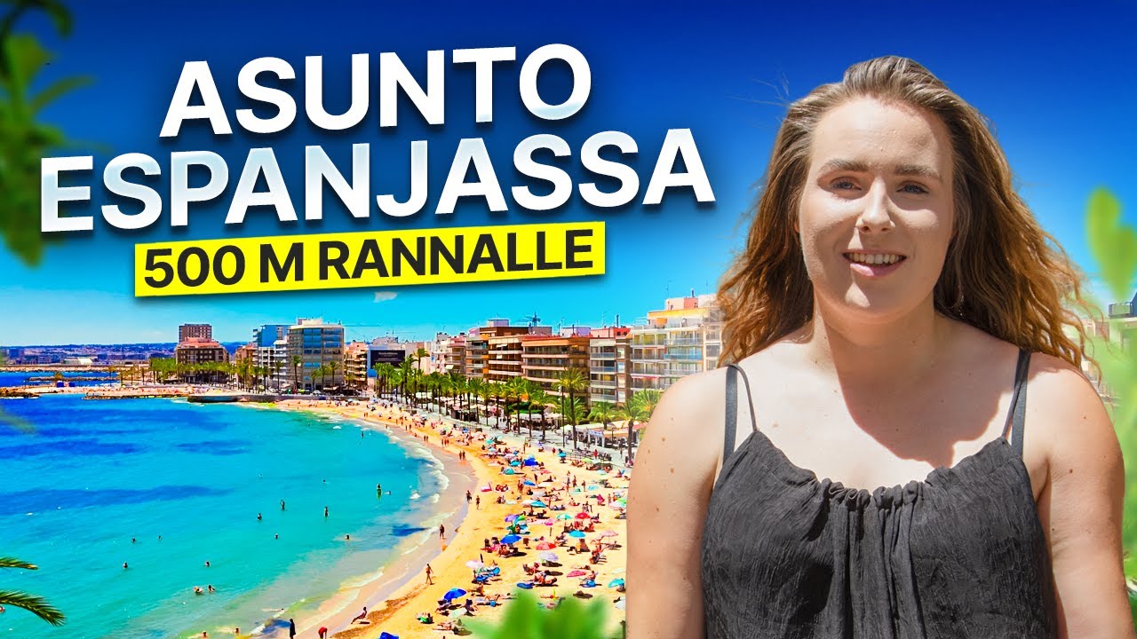 Kotisi Espanjassa: Remontoitu asunto Torreviejassa, 500 m rannalta, uima-altaalla ja parvekkeella