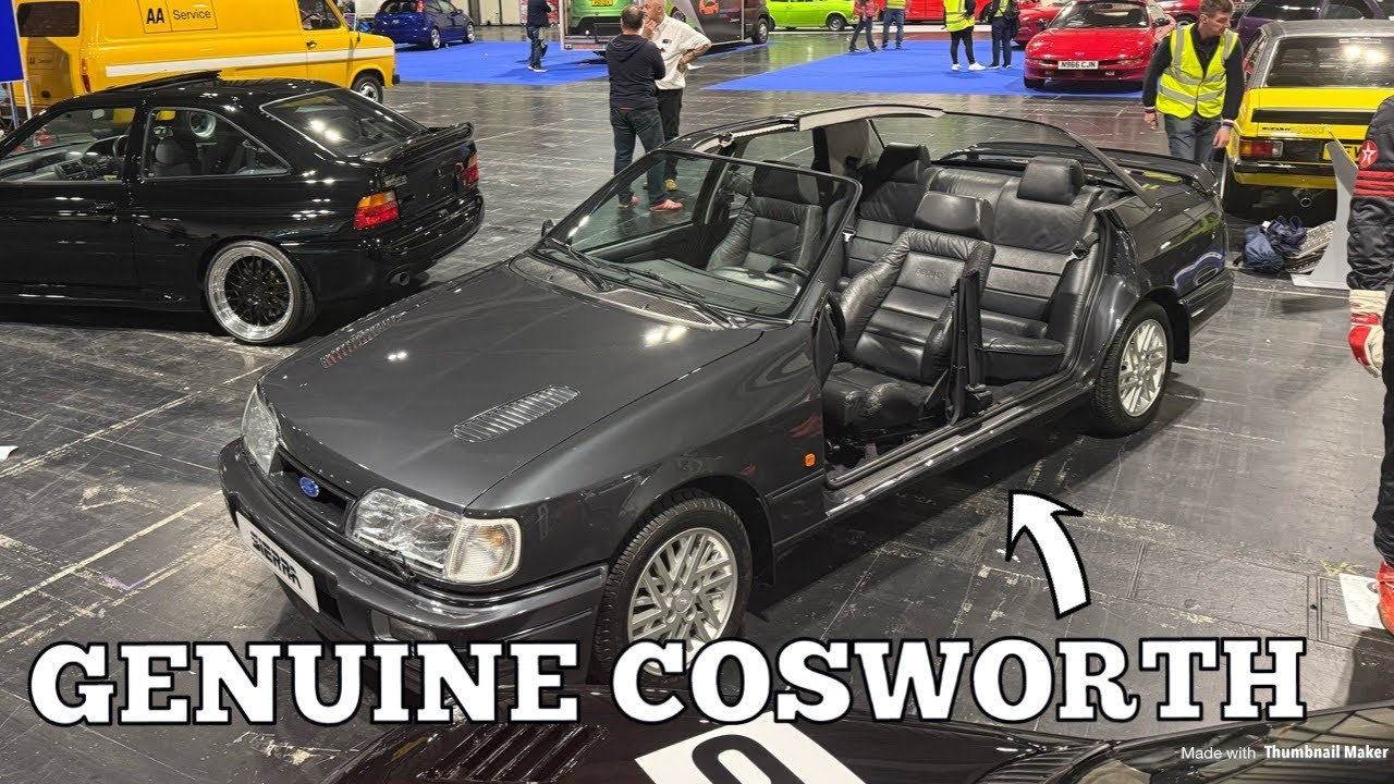 THEY CHOPPED THE ROOF OF THIS SIERRA RS COSWORTH
