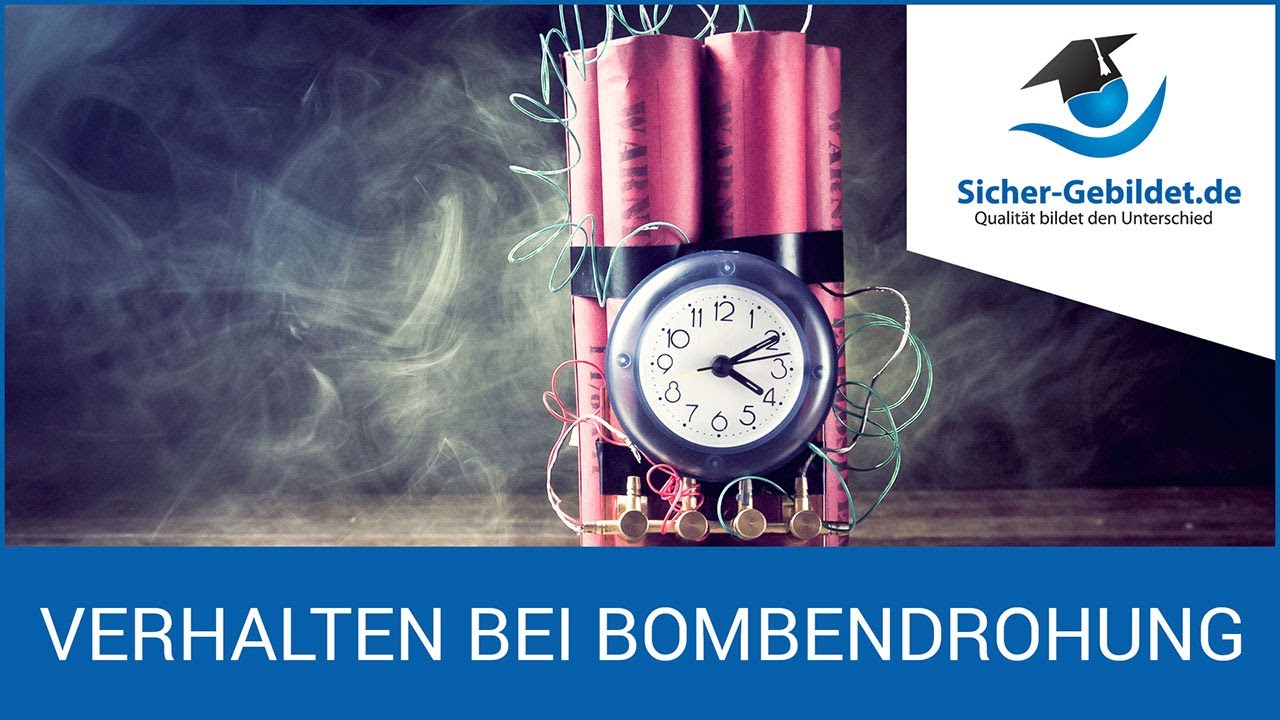Bombendrohung - Verhalten bei einer Bombendrohung / Sicherheitsberatung SIUS Consulting