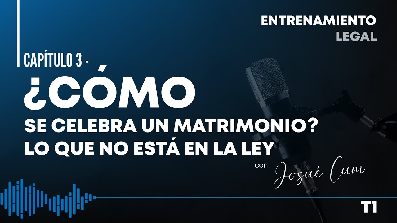 ¿CÓMO SE CELEBRA UN MATRIMONIO? LO QUE NO ESTÁ EN LA LEY