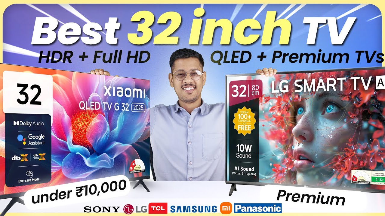 Top 32 inch Smart TV 2026 | Top Smart TV Under 15000 to Premium | Top TV Under 10K
