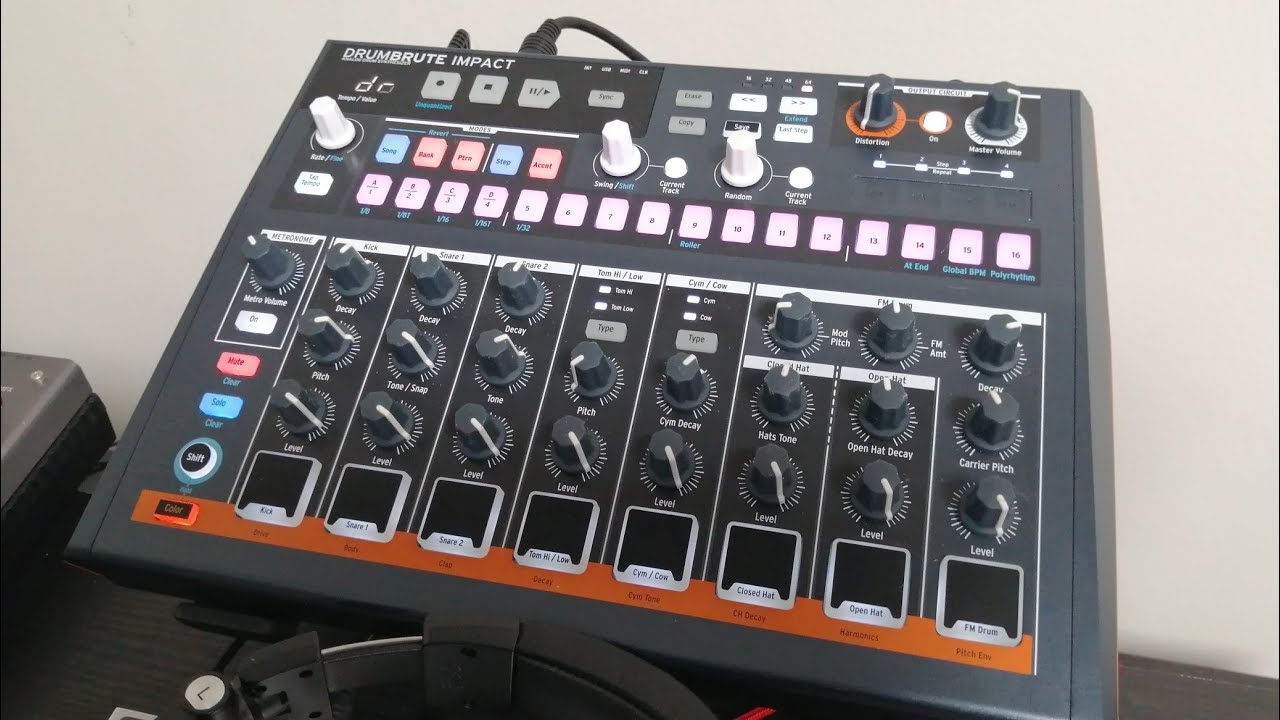 ARTURIA DRUM BRUTE IMPACT review!