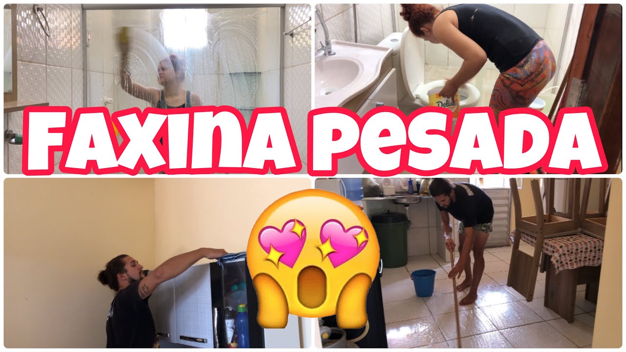 EU E MEU MARIDO FIZEMOS UMA FAXINA PESADA EM CASA! VEM SE DIVERTIR CONOSCO!