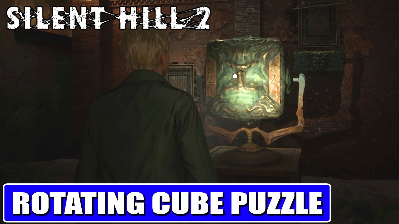 Silent Hill 2 Remake - Rotating Cube Puzzle | Labyrinth Rotating Cube Puzzle