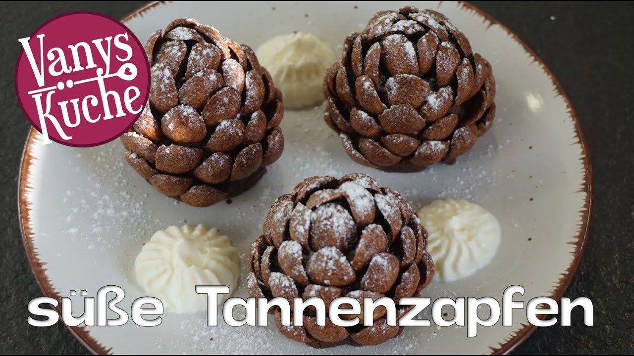 süße Tannenzapfen | leckere Idee für Weihnachten
