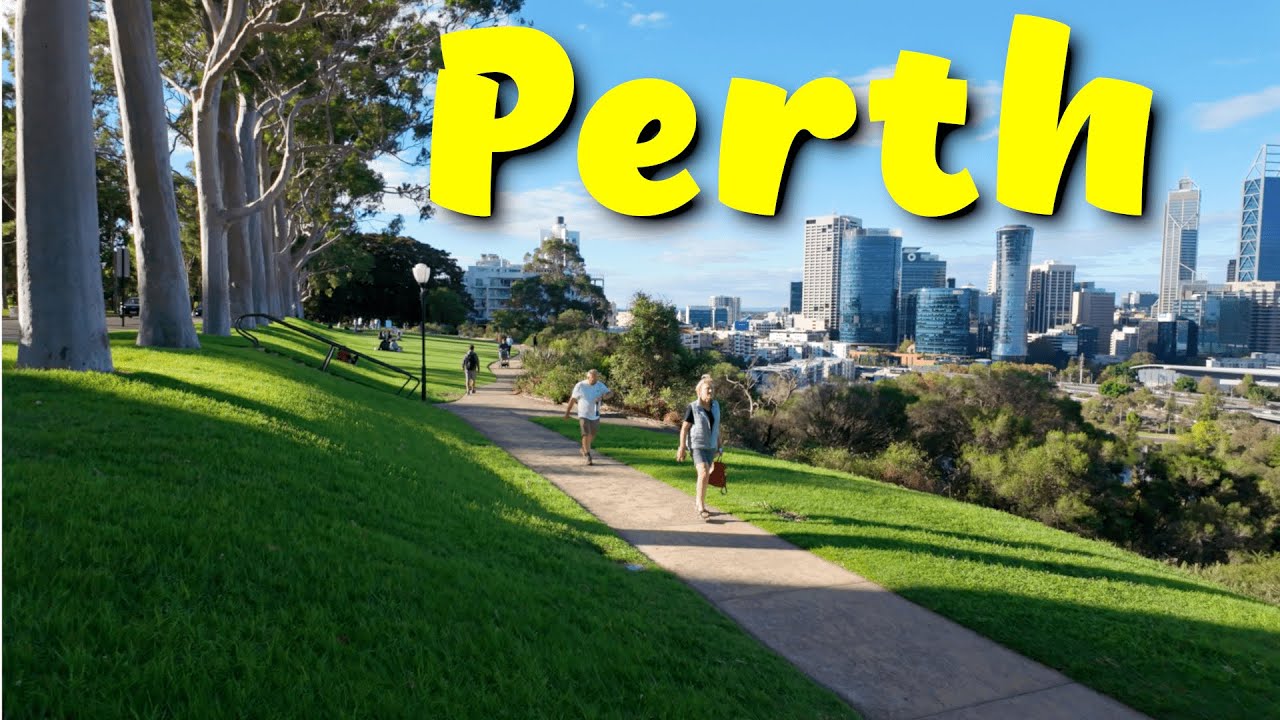Walking Tour of Perth, Australia - Kings Park, the park with the best views in Perth