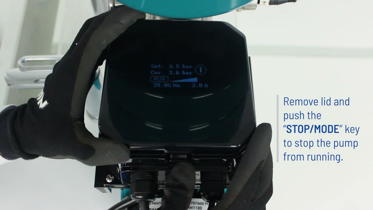 1 How to Change Pressure Set Point - Intellimaster IMH Series Pressure Pumps