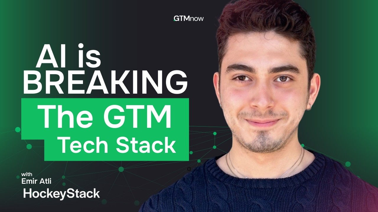 The End of GTM Sprawl: How HockeyStack Is Rebuilding Go-to-Market Around AI, with Emir Atli