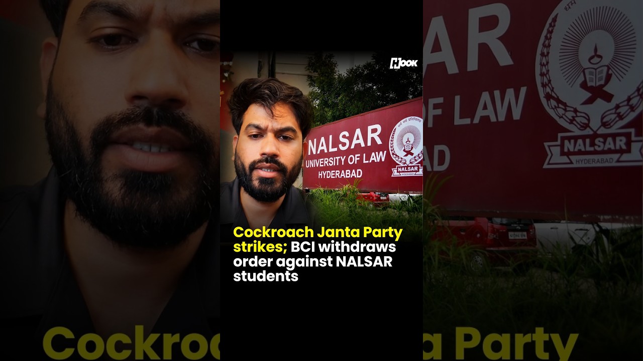 Cockroach Janta Party strikes; BCI withdraws order against NALSAR students