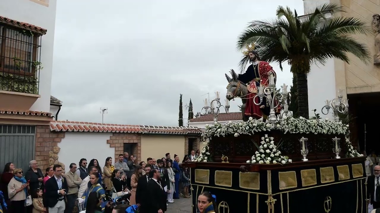 Salida Pollinica Domingo de Ramos Semana Santa Ronda 2025