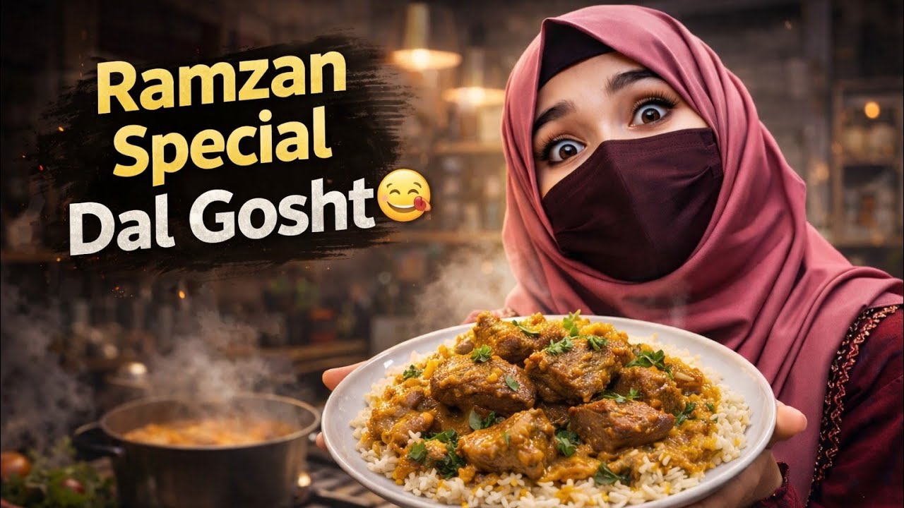 Ramzan Special Dal Gosht Recipe 😋 | Easy Iftaar Dish 