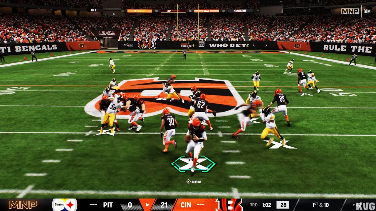 Madden NFL 26 - Pittsburgh Steelers vs Cincinnati Bengals - Gameplay (PS5 UHD) [4K60FPS]