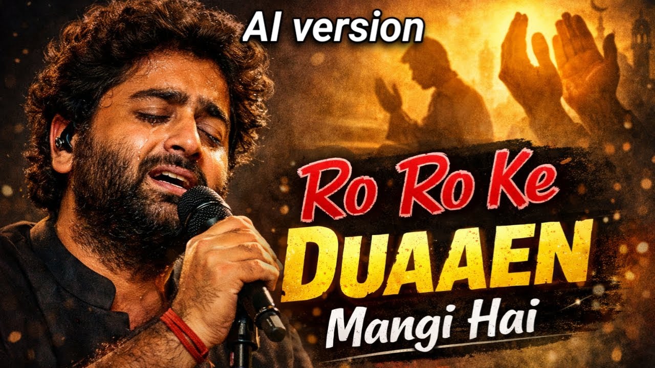 Ro Ro Ke duaaen mangi hai Ai Version | Arjit Singh Ai song| Hindi sad song 2026| Aryan Ai tune
