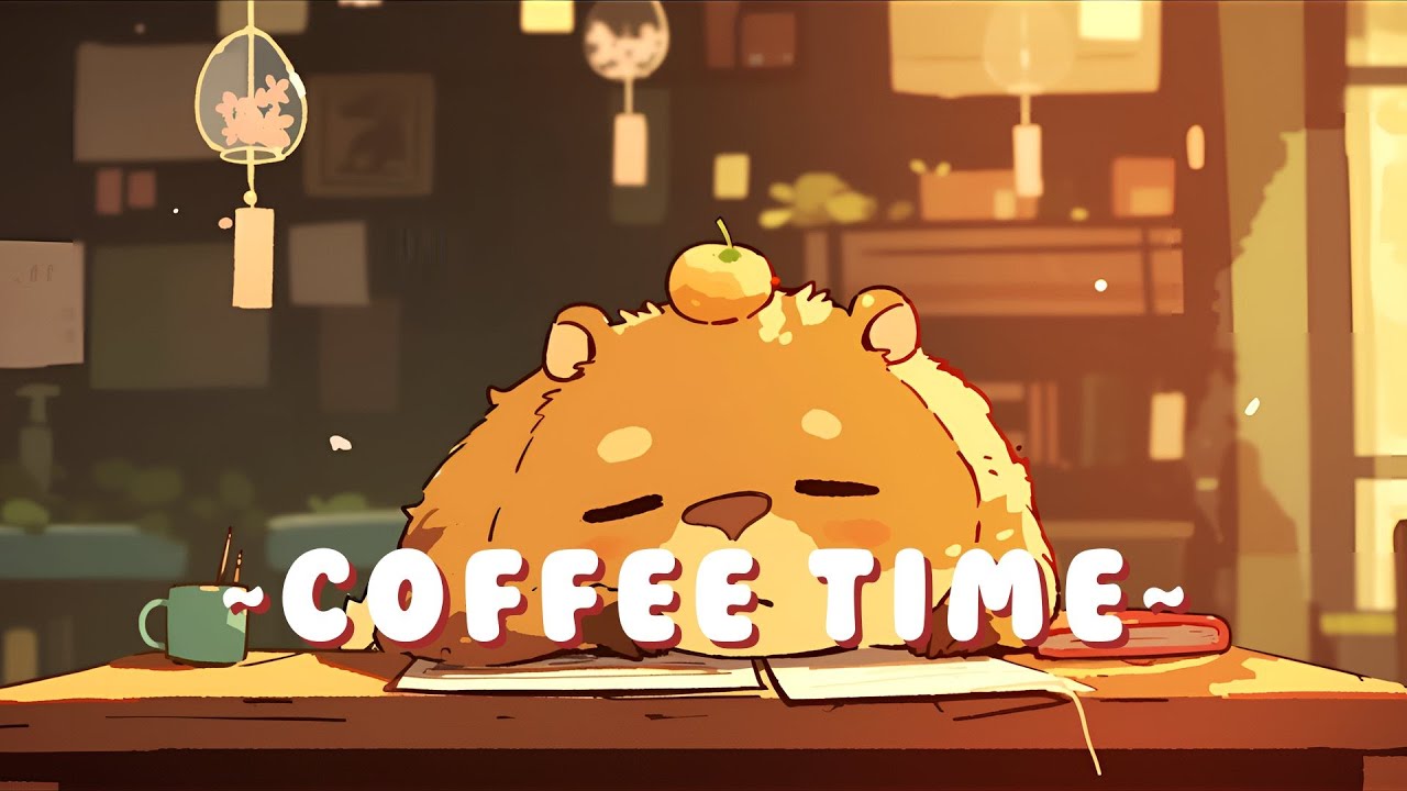Capybara Music Lab - Relaxing Tunes Collection ~ Warm Feelings ~ 🦫 🌙 📖