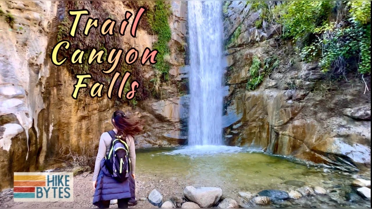 TRAIL CANYON FALLS |  Waterfall Hike Near Los Angeles | Canyon Trail Adventure