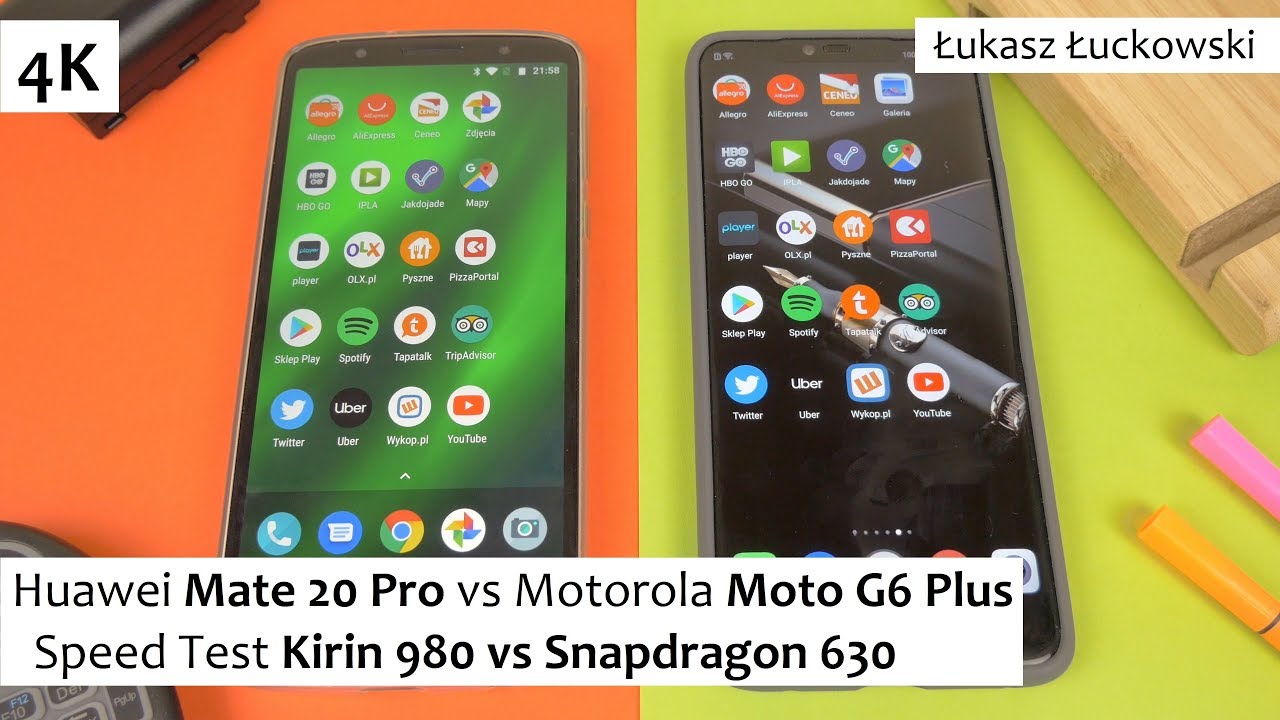 Huawei Mate 20 Pro vs Motorola Moto G7 Plus ❗❗❗ | Speed Test |  Kirin 980 vs Snapdragon 636
