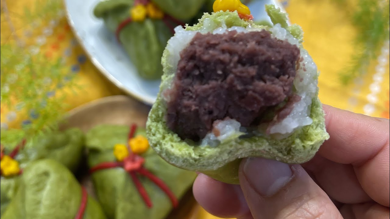 粽子馒头| 棕子 |馒头 | ￼端午节 |造型馒头｜Rice dumpling Mantou | Rice dumpling | Mantou