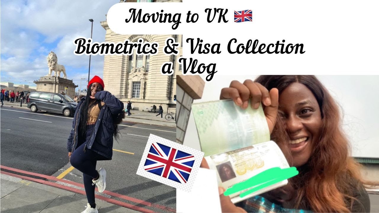 Relocation Vlog 3: Collect my Visa with me + Dealing with anxiety ..... #relocationtouk