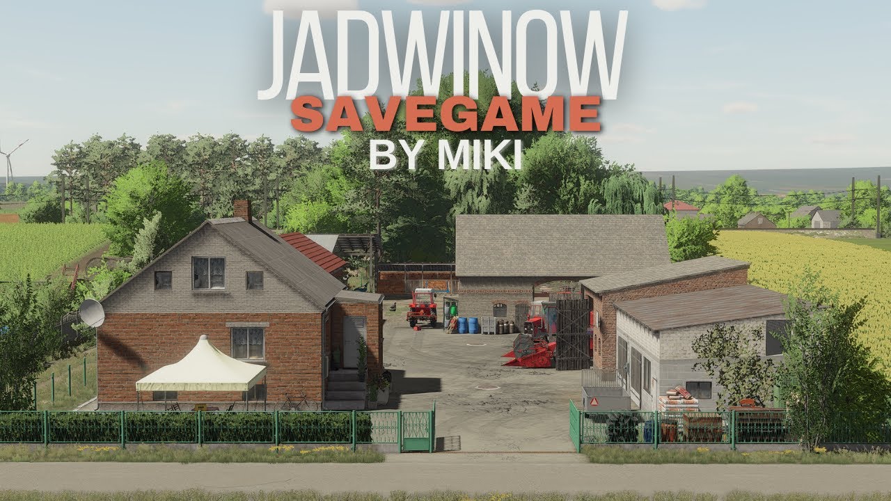 JADWINOW SAVEGAME!!! | FS22 | BY MIKI |