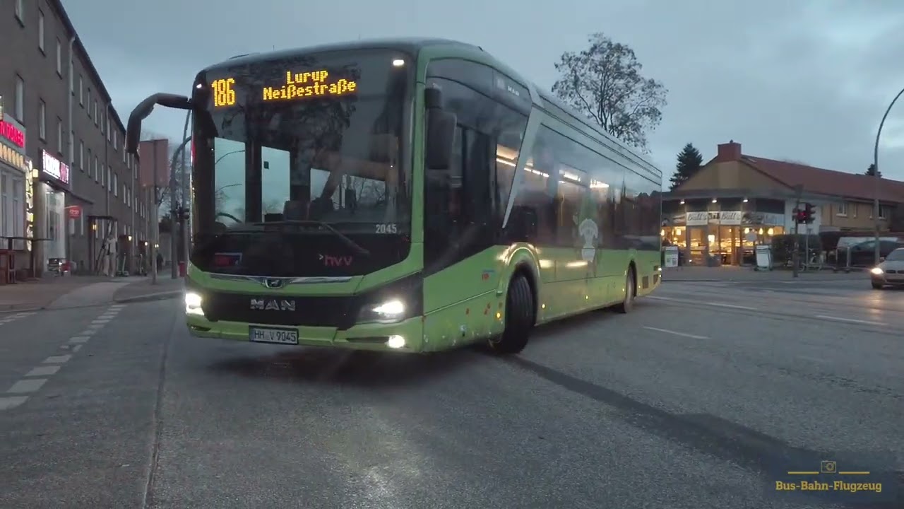 Busverkehr Hamburg S Bahn Elbgaustraße HVV vom 5. Januar 2023