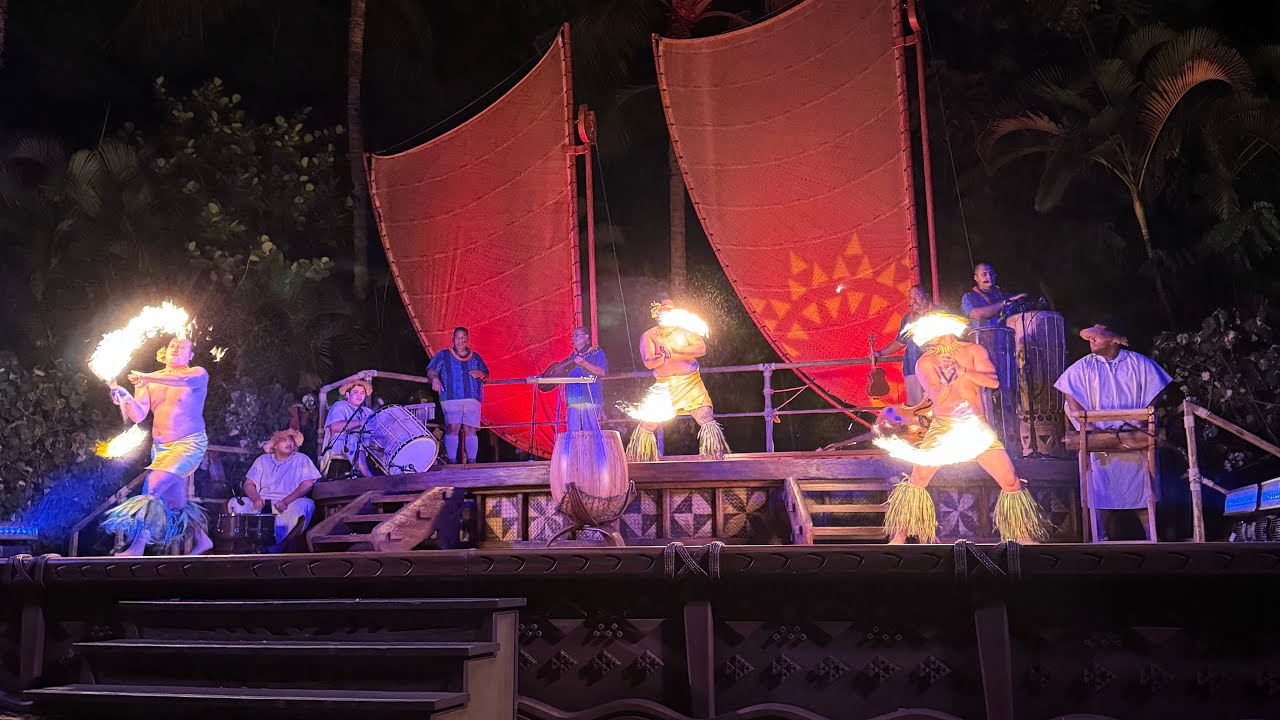 KA WA'A Luau at Disney's Aulani Resort--Highlights