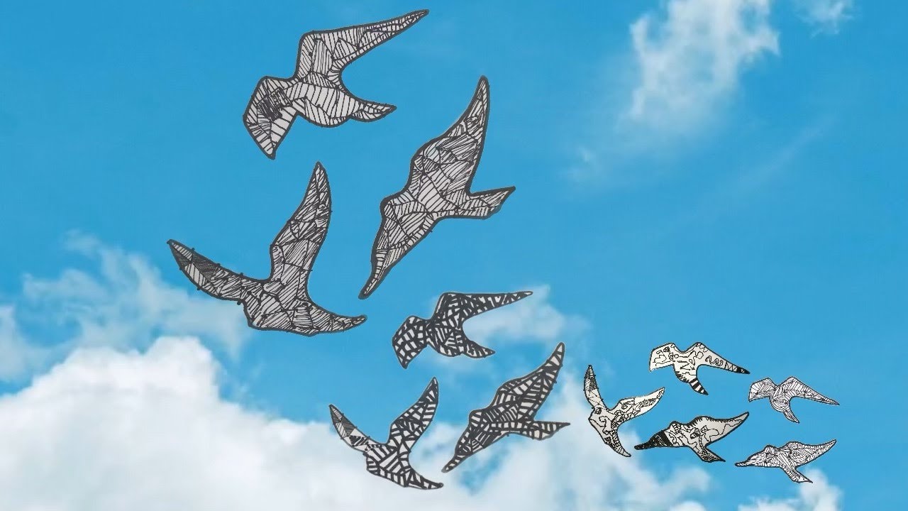 Geometric Birds with ExYo Artist Laraine