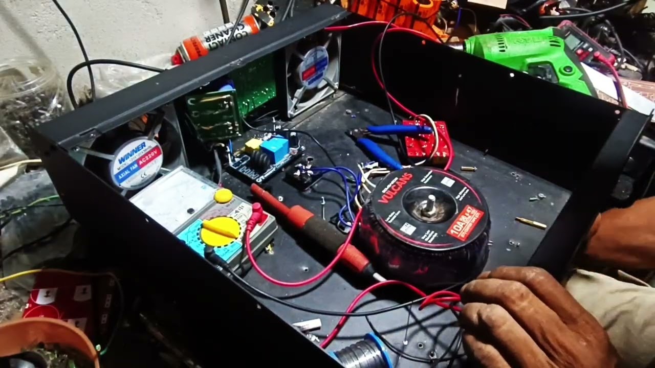 Kesetrum dikit sudah bisa 😄😄😄Cara mudah merakit power. part 2