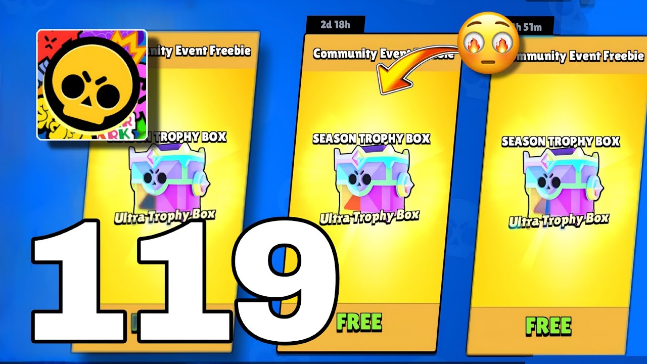 Brawl Stars — Прохождение игры, часть 119 — Ультра-ящик с трофеями (iOS Android)