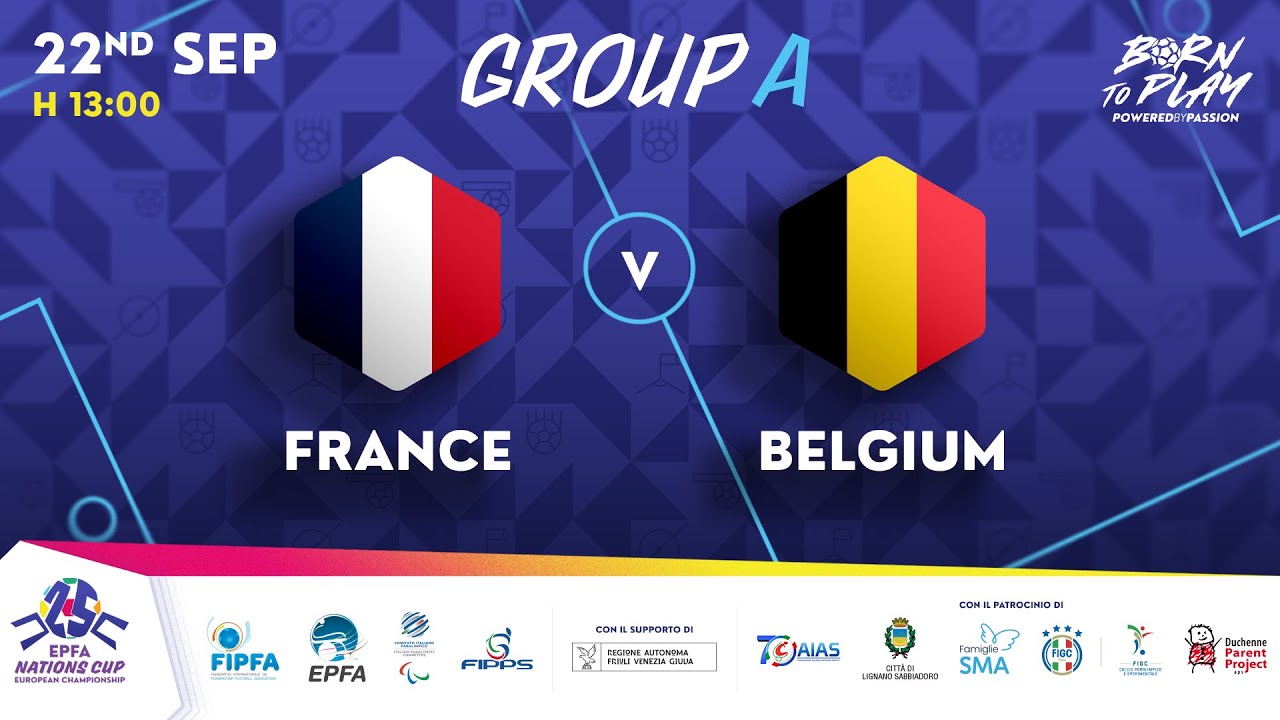 FRANCE vs BELGIUM  - Day 4 - EPFA Nations CUP 2025