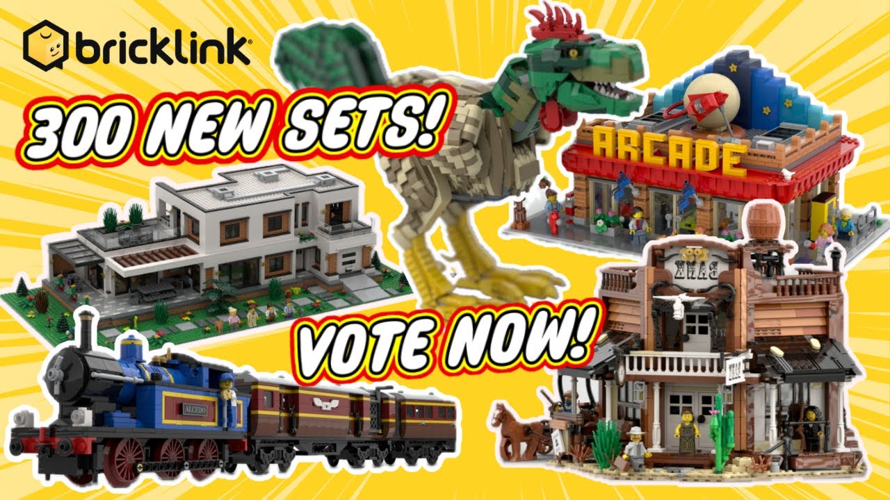 300 NEW @LEGO SETS!