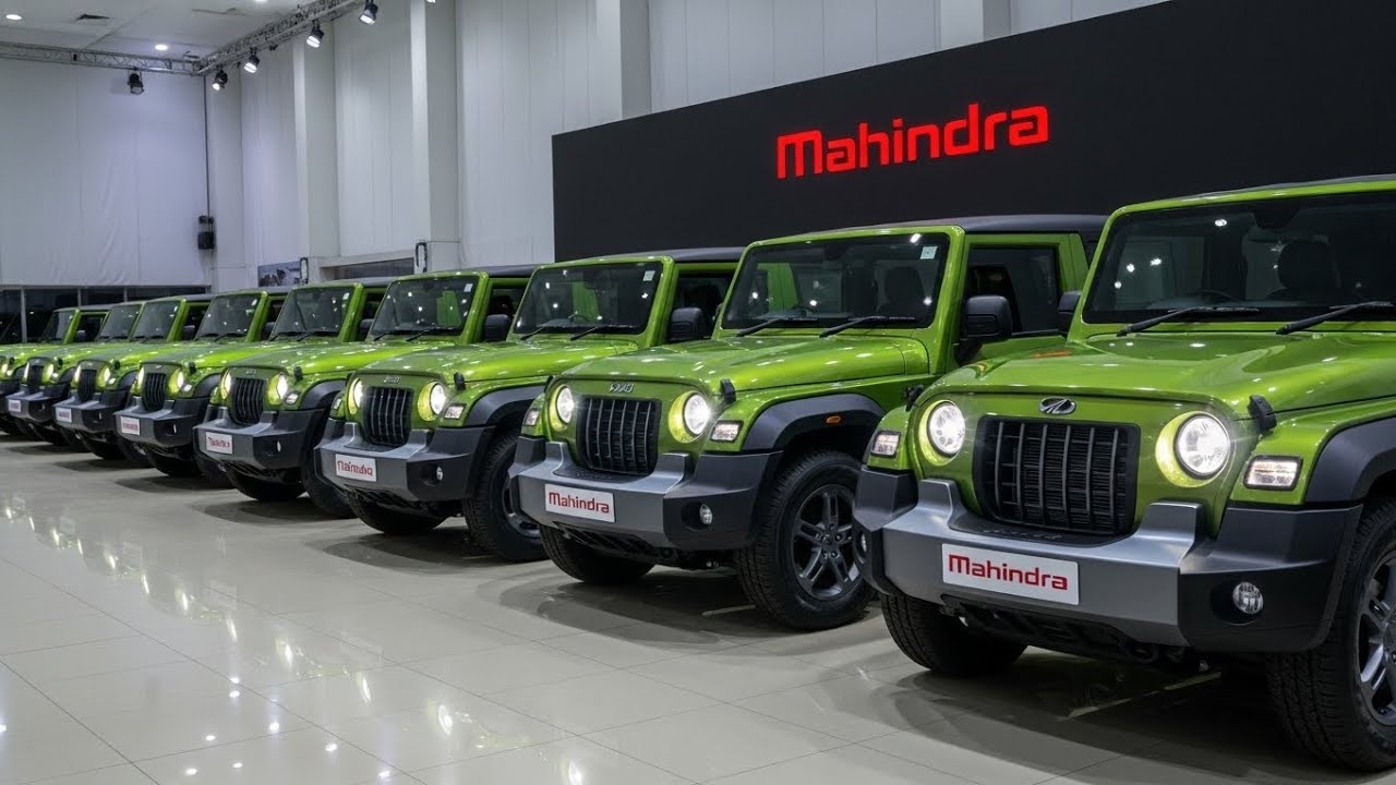 New Mahindra Thar 2026 – finally launched! Price & date revealed 