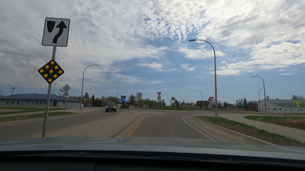 A Drive through Thief River Falls MN POP 8800