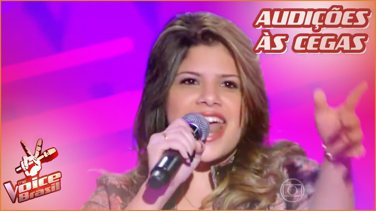 Sarah Lorena canta 'Laranja/Todas Elas Juntas Num Só Ser' | Audições Às Cegas |The Voice Brasil 2015