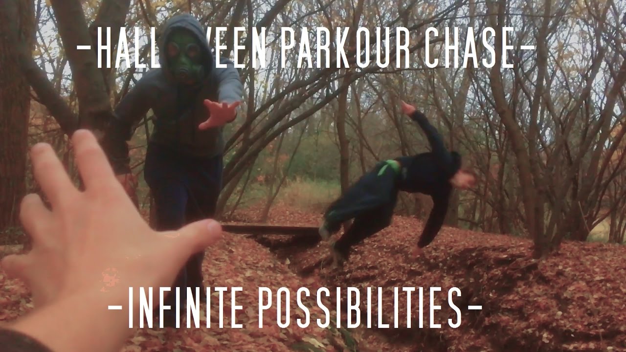 Halloween Parkour Chase POV