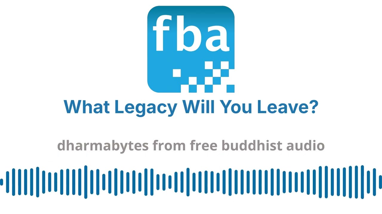 What Legacy Will You Leave? [Dharmabytes Podcast Episode]
