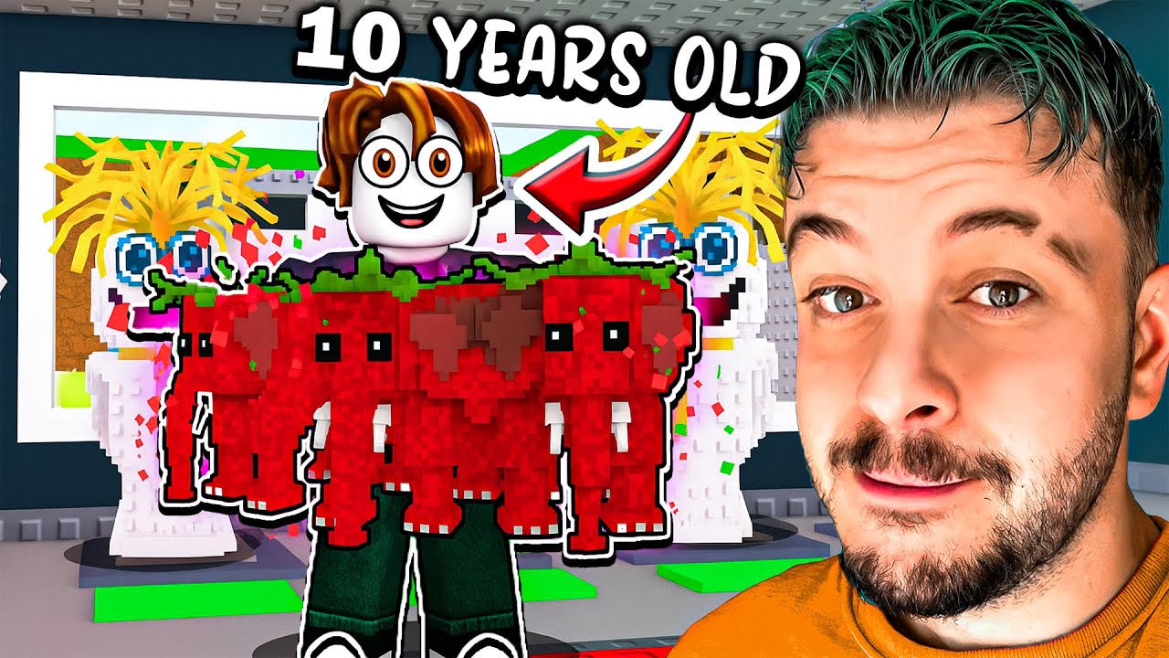 ΑΝΑΒΑΘΜΙΣΑ ΣΕ ΕΝΑ 10 ΧΡΟΝΟ ΤΗΝ ΒΑΣΗ ΤΟΥ STEAL A BRAINROT ROBLOX !