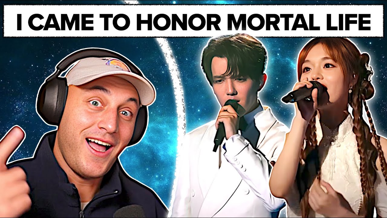 Dimash & Huang Xiaoyun (duet) - I CAME TO HONOR MORTAL LIFE | classical musician reacts/analyses