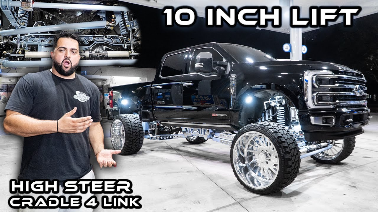2024 F250 10 Inch Lift build