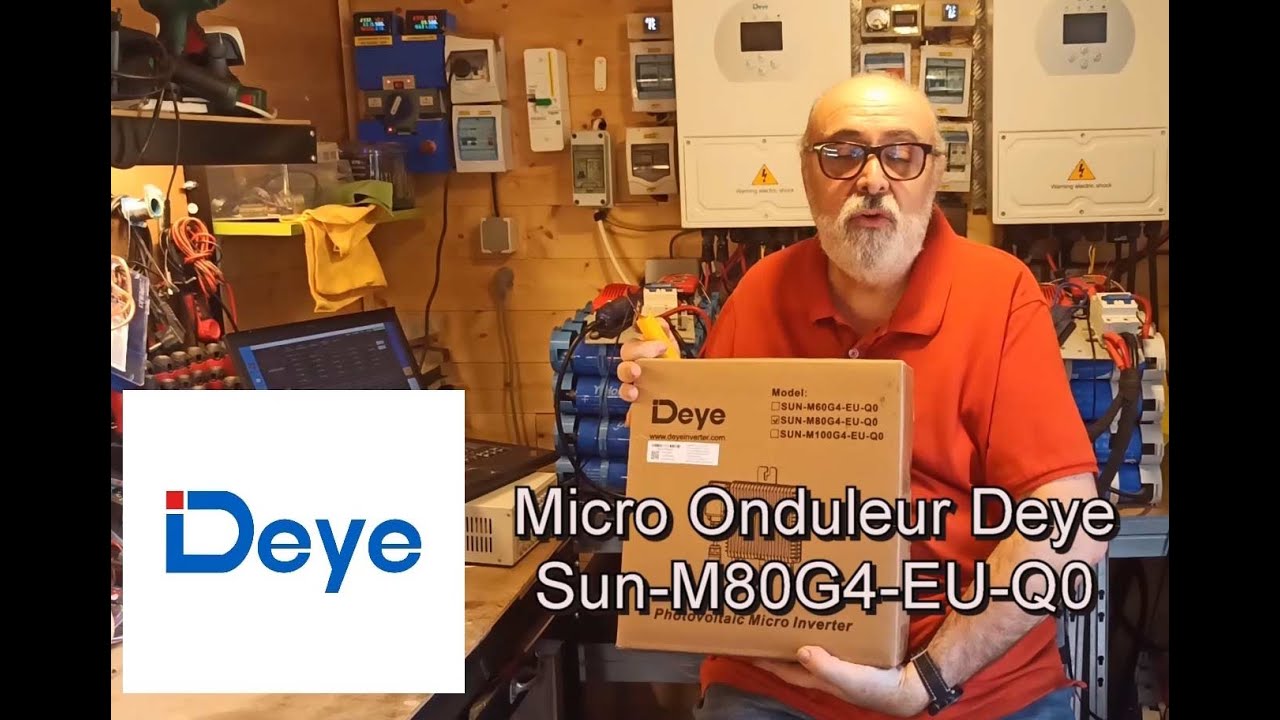 Épisode n° 23 :Titi installe un micro-onduleur DEYE sur ses onduleurs (Déballage, installation)