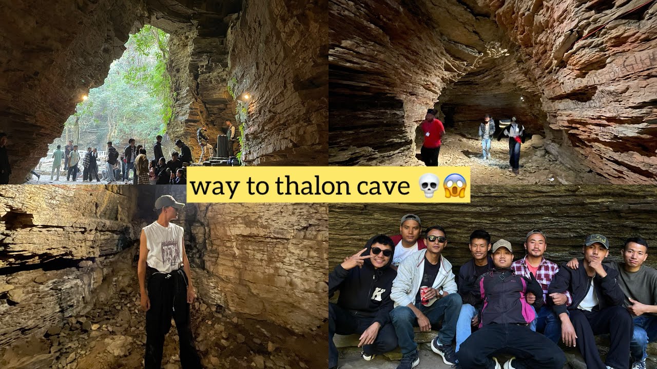 exploring the beauty of thalon cave😱 🧗⛰️#viralvideo #zeliangrong #natural #liangmai #travel 